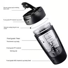 Tasse de mélange multifonctionnelle 650 ml, mini shaker portable rechargeable automatique