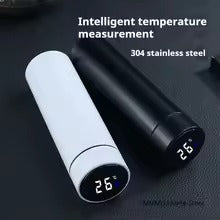 Bouteille Isotherme Intelligente de 500 ml pour le sport، كأس متساوي الحرارة للسيارة، Garde Le Froid et La Chaleur، Gobelet Thermique، flacon sous vide